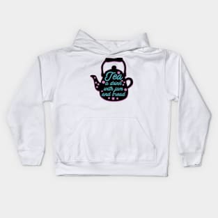 Sound of Music - Do Re Mi - Tea a drink with Jam and Bread Kids Hoodie